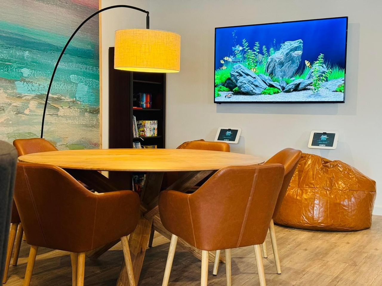 The big table in our living room